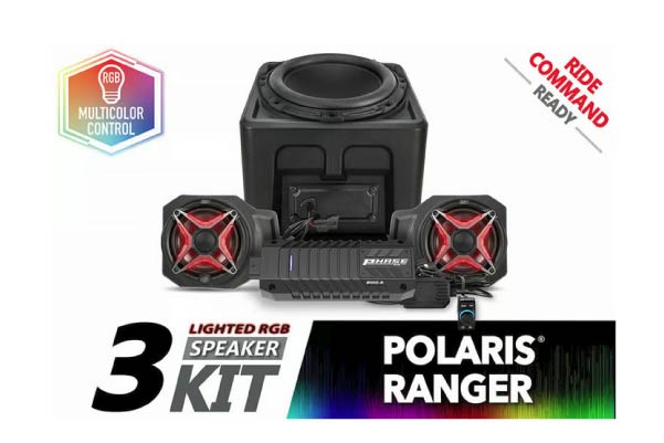  RG4-Q3VRC / 2018-2024 Ranger XP1000 V-Spec 3-Speaker 800watt Audio System | Config: Ride Command